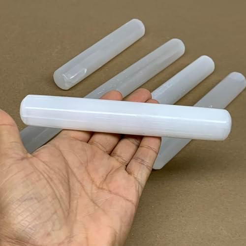 20pcs Selenite Crystal Wand Point Power White Stones