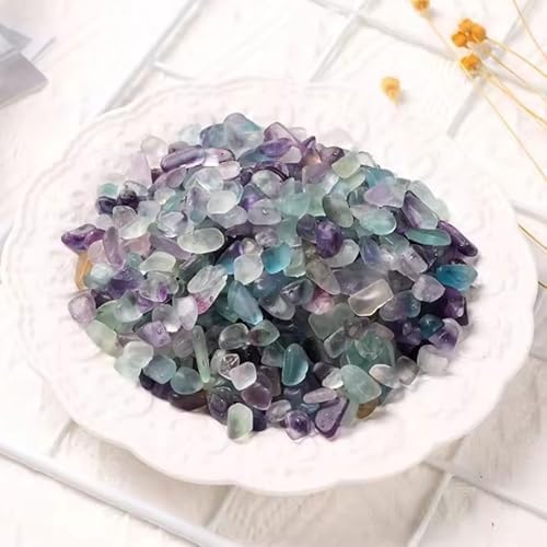 Rainbow Fluorite Tumbled Chips Healing Stones 22lb