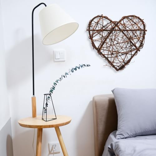 EXCEART 2 Pcs Rattan Wreath Decor for Crafts