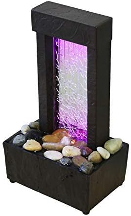 Natures Mark 10 Inch H Crackled Glass Water Fountain