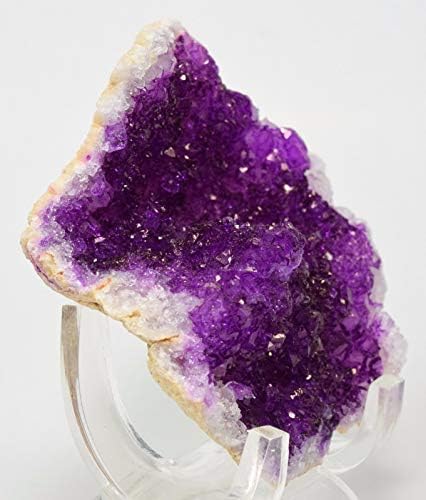 HQRP Dyed Lilac Quartz Geode Crystal Cluster - 25 Inches