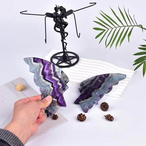 JIC Gem Crystal Butterfly Wings with Stand