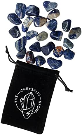 Tumbled Sodalite Stones 075 - 125 1 Pc