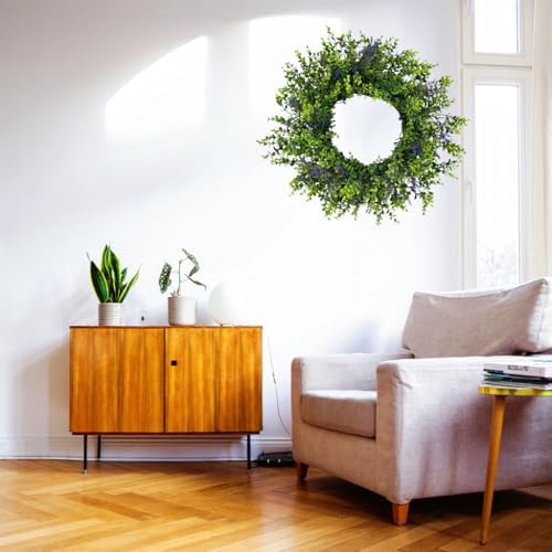 18 Inch Spring Wreath for Front Door Decorations