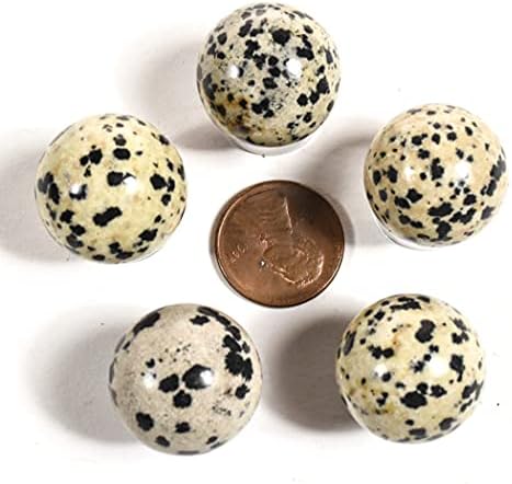 HQRP 20mm Dalmatian Jasper Sphere Decorative Stone