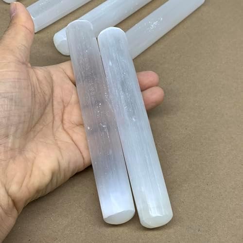 20pcs Selenite Crystal Wand Point Power White Stones