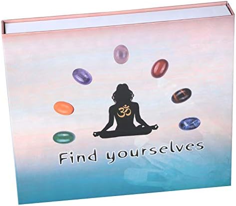 Rockcloud Chakra Therapy Starter Kit with 16 Pieces