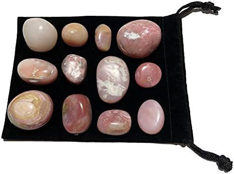 Tumbled Pink Opal Stones 5 Piece Set