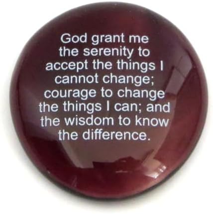 Lifeforce Glass Stones Recovery Sobriety Affirmation Assortment 1