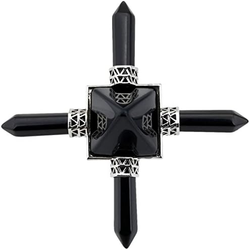 Rockcloud Pyramid Energy Generator Black Obsidian