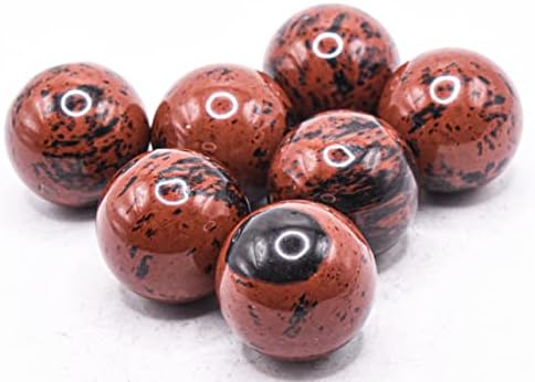 HQRP Obsidian Sphere Gemstone Decor Ball 25mm