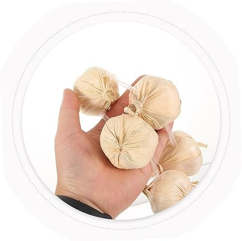 Cabilock Realistic Garlic String Wreath Decor