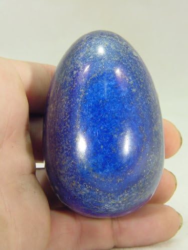 Butw Natural Lapis Lazuli Egg Healing Stone with Stand