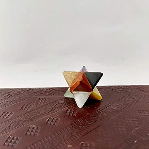 PYOR Seven Chakra Crystal Tree and Merkaba Star