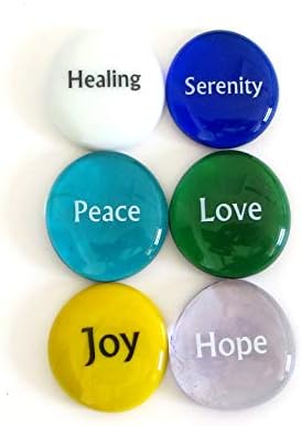 Lifeforse Glass Focus Stones Set II