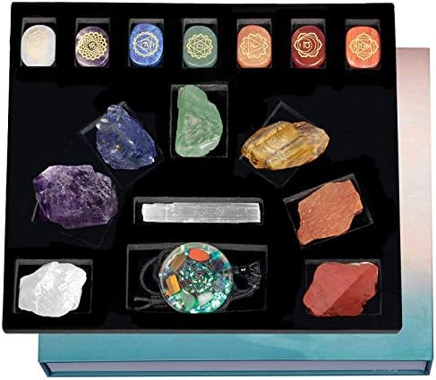 Mookaitedecor Chakra Healing Crystal Set Bundle