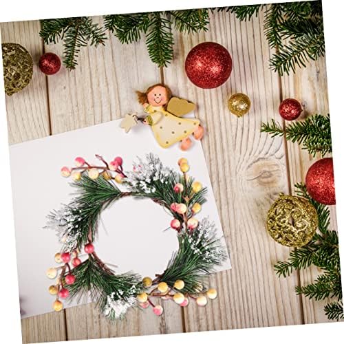 Cabilock Resin Berry Garland Wreath Pink White Decor
