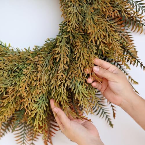 26 Inch Fall Wreath for Front Door and Porch