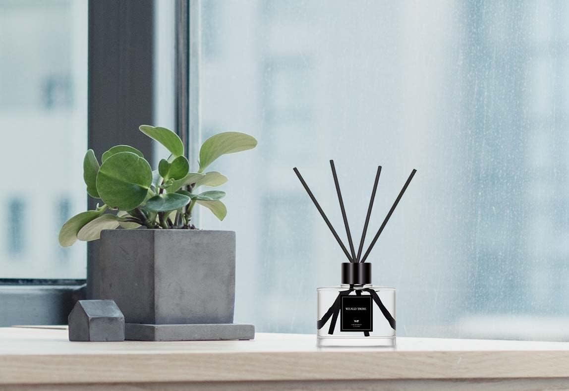 WEALD TRIBE Reed Diffuser Set of 3 for Home Fragrance