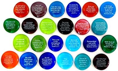 Lifeforce Glass Scripture Stones Set II