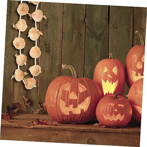 Magiclulu Artificial Garlic String Wreath