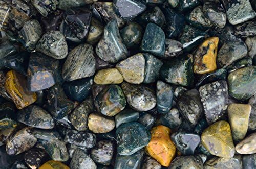 Fantasia Tumbled Sea Jasper Stones 5 lbs Small 075-125 Inch