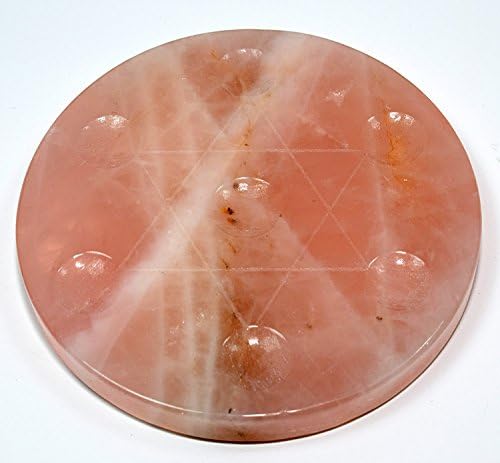HQRP 4 Inch Rose Quartz Sphere Crystal Stand