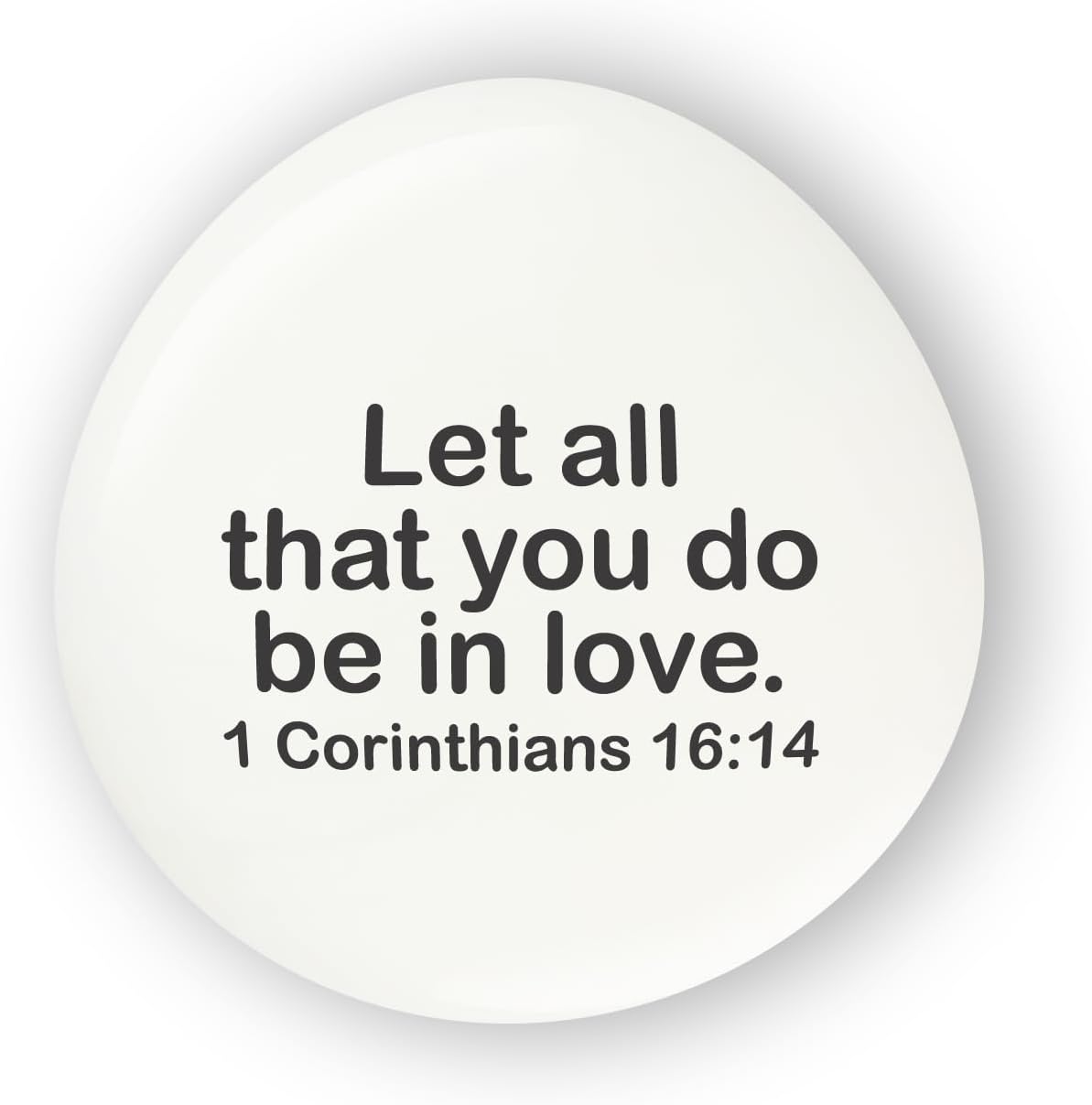 Scripture Glass Stones Set III with Bible Verses