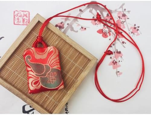 Chinese Style Talisman Lucky Bag Woven Brocade Gourd Sachet