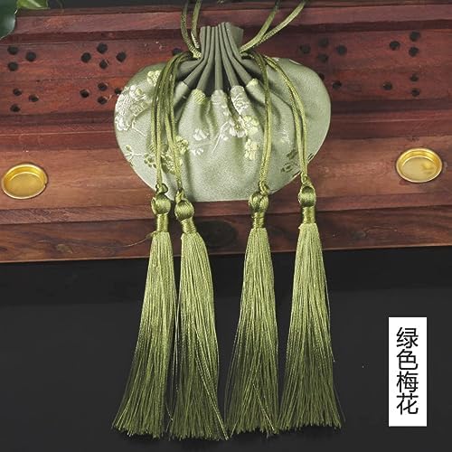 10cm Antique Style Embroidered Fragrant Sachet Pendant