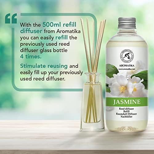 Jasmine Essential Oil Reed Diffuser Refill 34 Fl Oz