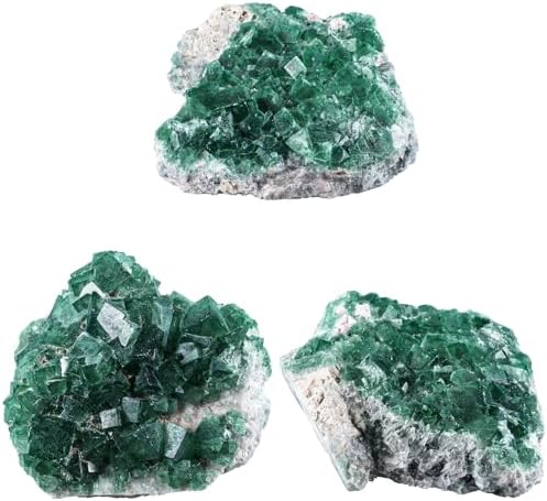 Rockcloud Fluorite Crystal Geode Cluster for Meditation and Feng Shui