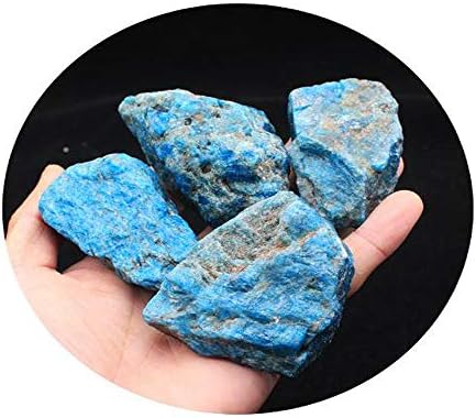 Blue Apatite Healing Crystal Rough Stone 1 Piece 30-40 Grams