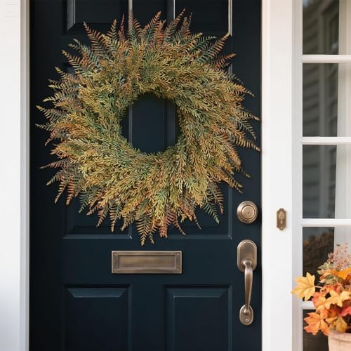 26 Inch Fall Wreath for Front Door and Porch