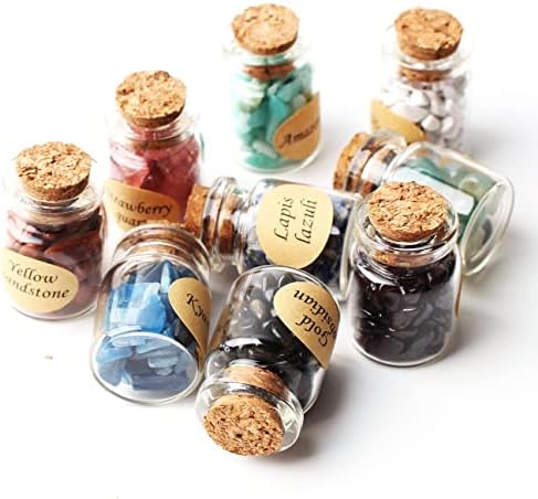 Natural Crystal Stones 18Pcs Meditation Set with Box
