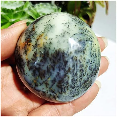 FIDEMM Natural Dendritic Opal Stones for Feng Shui and Healing