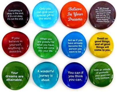 Destiny Stones 12 Glass Stones for Future Inspiration