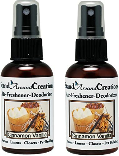 Set of 2 - Cinnamon Vanilla Scented Room Spray