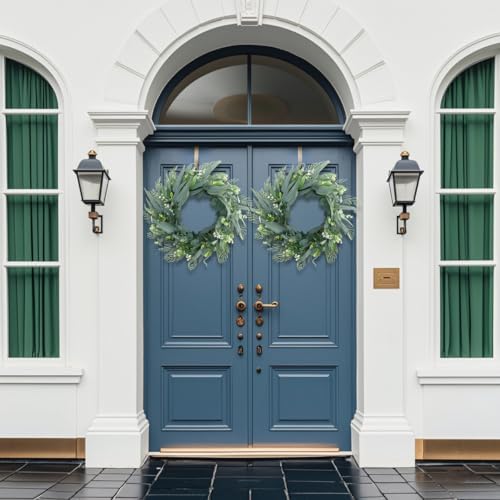 Seasons 22 Inch Eucalyptus Wreath for Front Door