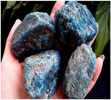 Blue Apatite Healing Crystal Rough Stone 1 Piece 30-40 Grams