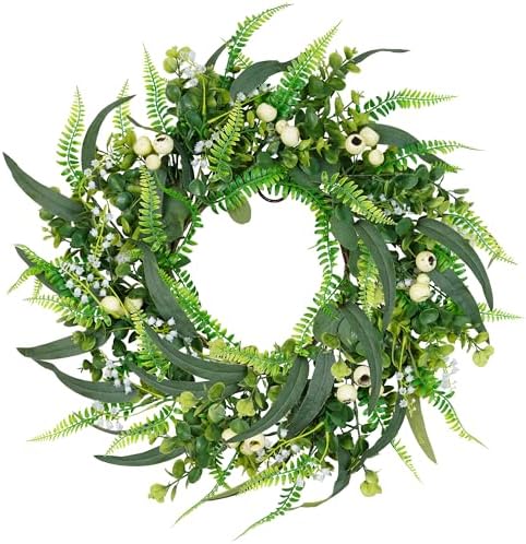 24 Inch Spring Wreath for Front Door and Wall