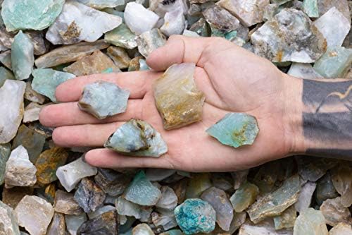 Fantasia Natural Blue Opal Rough Stones from Peru 12 lb