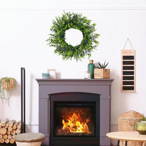 18 Inch Spring Wreath for Front Door Decorations