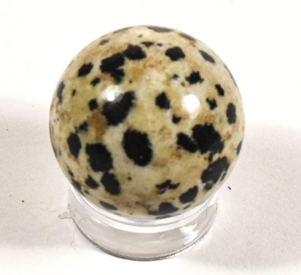 HQRP 20mm Dalmatian Jasper Sphere Decorative Stone