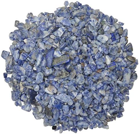 Hypnotic Gems 5 Lbs Polished Blue Jasper Rock Chips