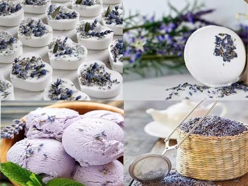 Natural Dried Lavender Buds 100g for Candles and Sachets
