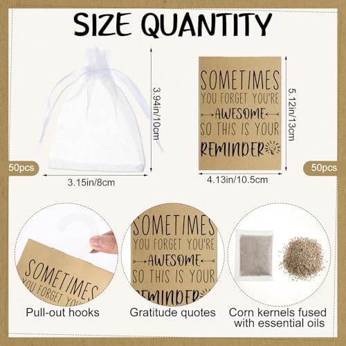 50 Sets Lavender Scented Employee Appreciation Bags