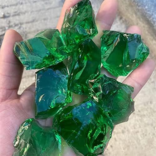 ASHDEL Glaze Glass Crystal Home Decor Stones