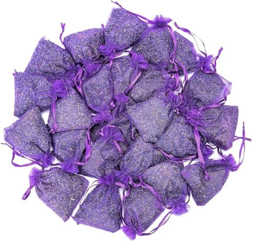 HELLORSO 10 Pack Lavender Sachet Bags for Closets and Drawers