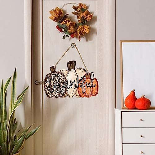 Deroro Fall Pumpkin Door Wreath Thanksgiving Decor